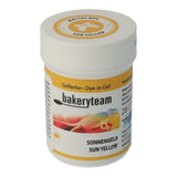 Gel colorante alimentario para glaseado Bakeryteam, amarillo claro, 35 g