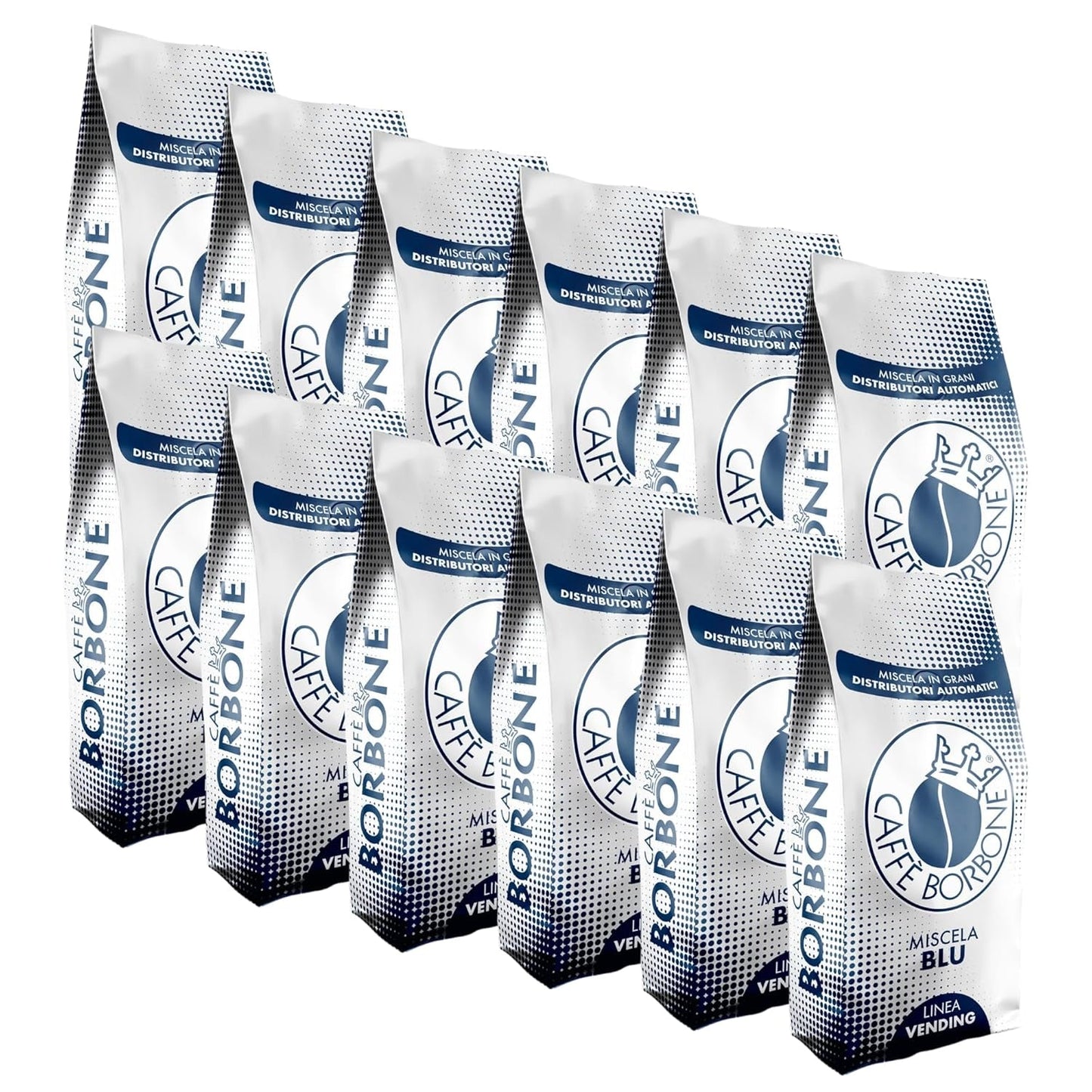 Café en grano BLUE Blend Borbone VENDING 1 kg x 12