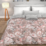 PETTI Artigiani Italiani - Edredón de invierno, Edredón de invierno, Edredón sencillo, Doble cara, Monocolor e impresión digital, 100% microfibra hipoalergénica, Made in Italy