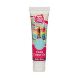 Colorante alimentario Funcakes Gel Azul Bebé: Colorante alimentario altamente concentrado para masas, natas, fondant y mazapanes. Fácil dosificación. Una sola gota para crear colores vibrantes. Halal. 30 gramos.