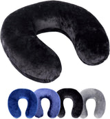Almohada de cuello Rocco eK, 4 colores disponibles, almohada de viaje, almohada de soporte para el cuello, almohada ortopédica de soporte para el cuello, espuma viscoelástica