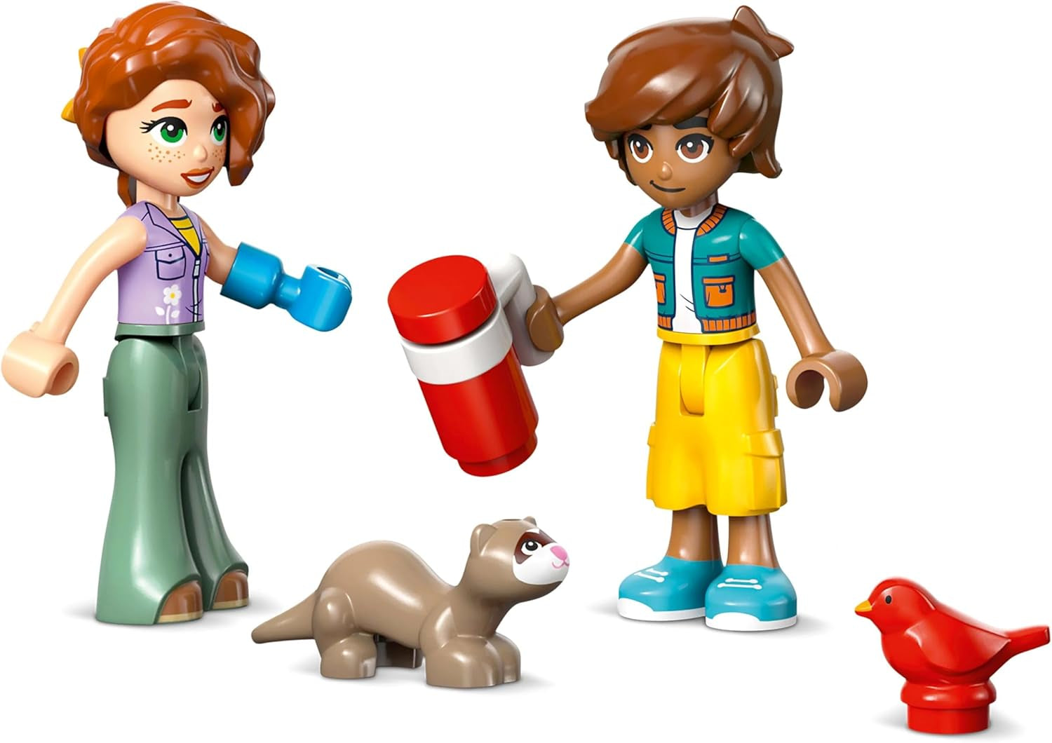 LEGO Friends Habitación de Otoño Set de construcción y juego para juegos de rol creativos, set para niñas a partir de 6 años con 2 minifiguras y una figura de un hurón, juguete educativo 42646 Juegos de construcción Besuche den LEGO-Store