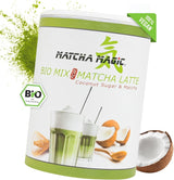 Matchamagic: matcha latte en polvo orgánico de Japón con azúcar de flor de coco para un delicioso té