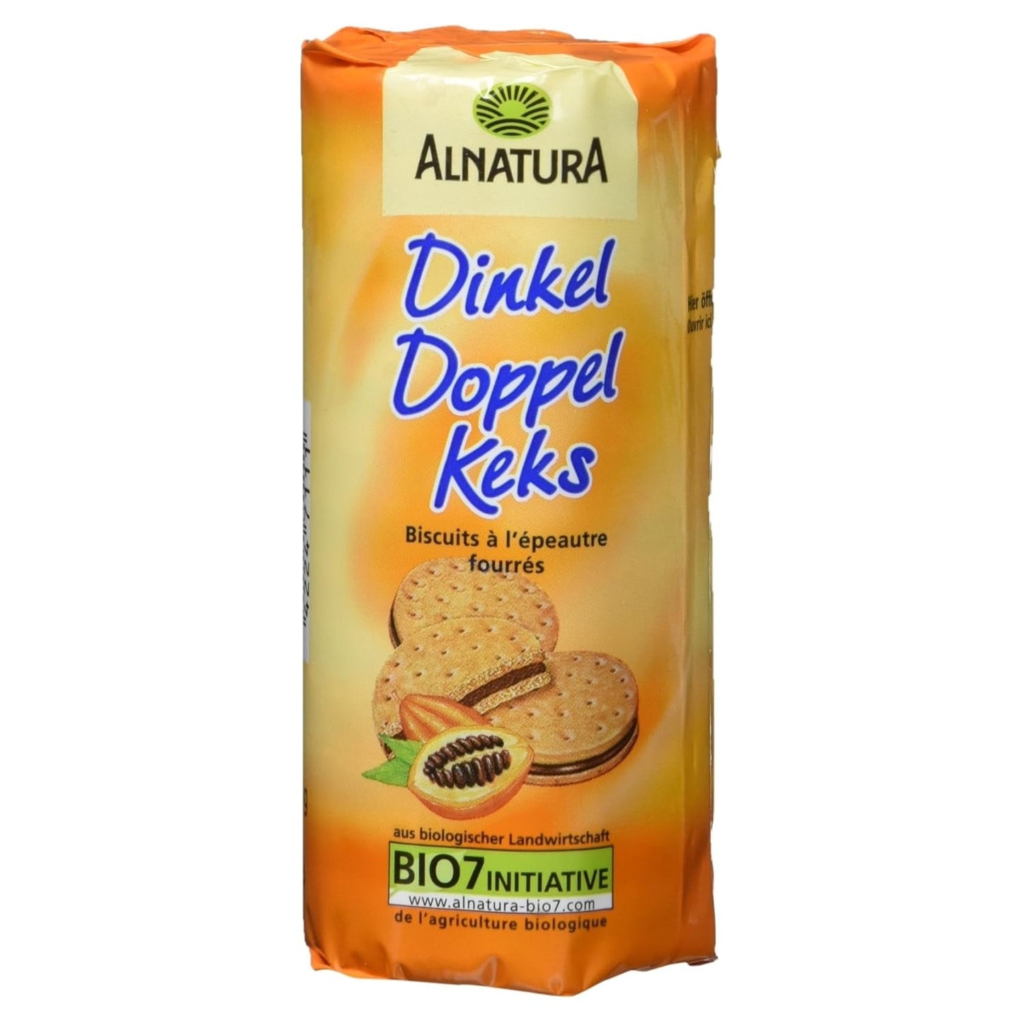 Galletas dobles con espelta ecológica, 90g