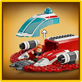 LEGO Star Wars: Las aventuras del joven Jedi Halcón de Fuego Carmesí, Set inicial para niños con nave espacial para construir, moto deslizadora y 3 figuras, regalo para niños y niñas de 4 años 75384 Juegos de construcción Besuche den LEGO-Store