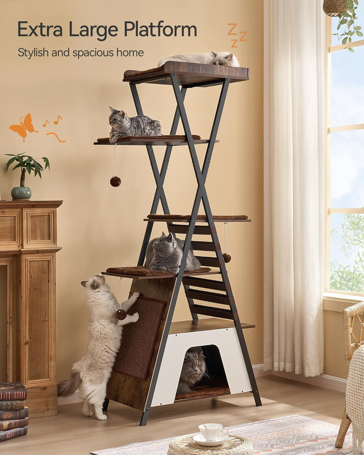 Mantas y Muebles, Mascotas, Gatos, Camas para gatos, Rascador, Gatos - Camas, Colchones