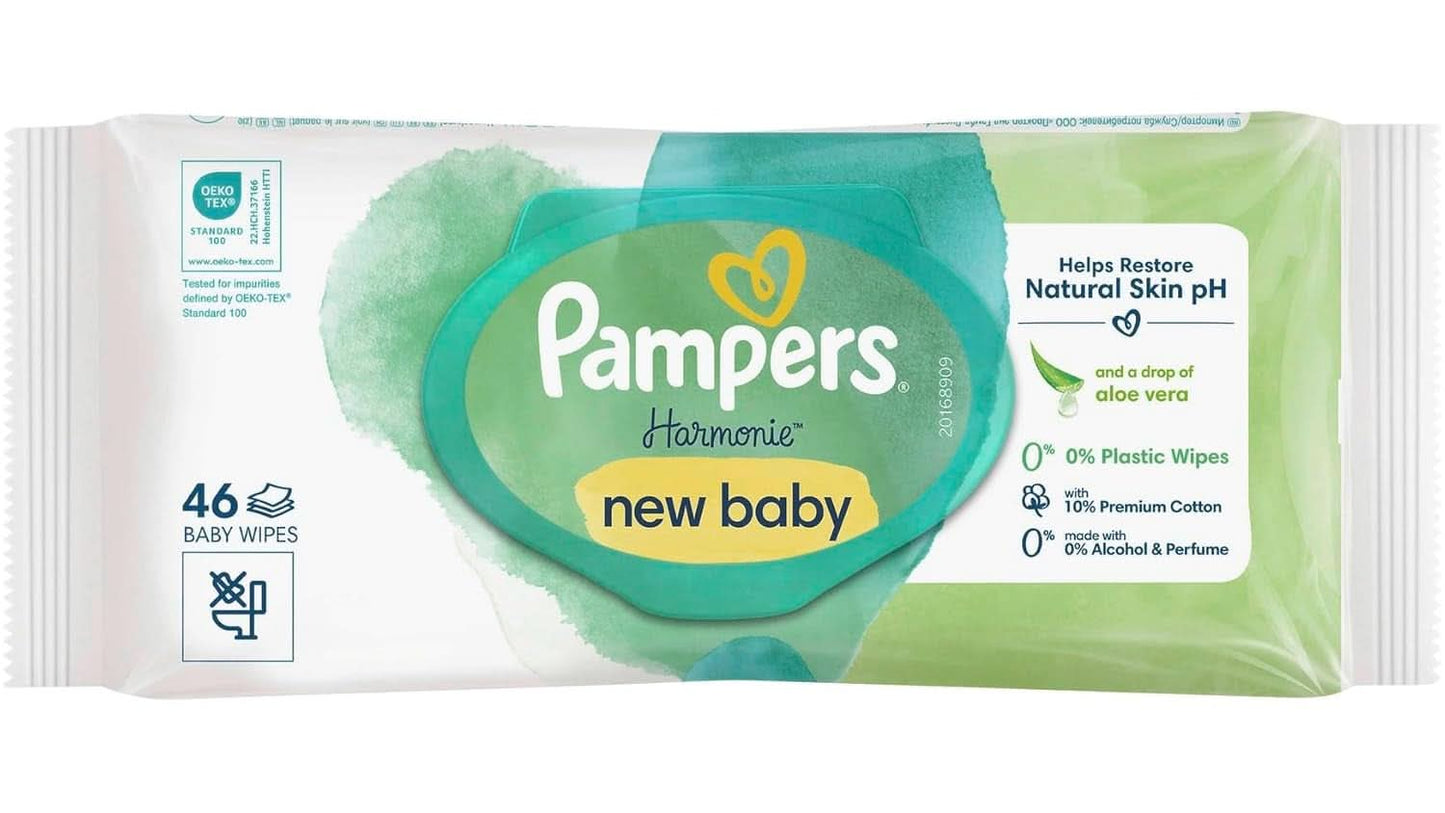 Pampers Baby Feuchttücher Harmonie, Nuevo Bebé Aloe Vera Naty Shop
