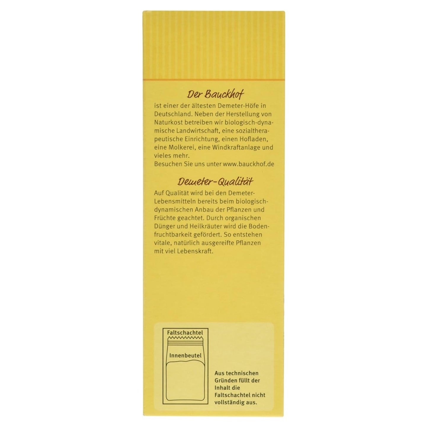 Demeter Bauck Hof Bio Dinkel Wafflen, 200 G Mezcla para hornear y cocinar Naty Shop