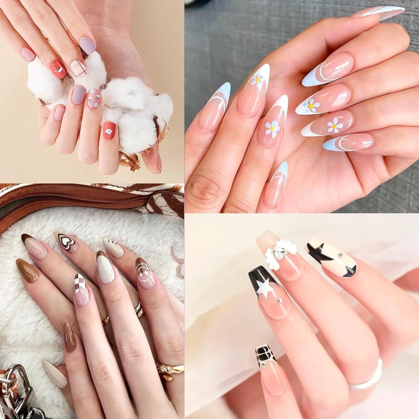 6 uds cepillos de uñas con tapa uñas Gel UV cepillo de uñas acrílico cepillo de Gel de uñas juego de pinceles parciales para decoración de uñas