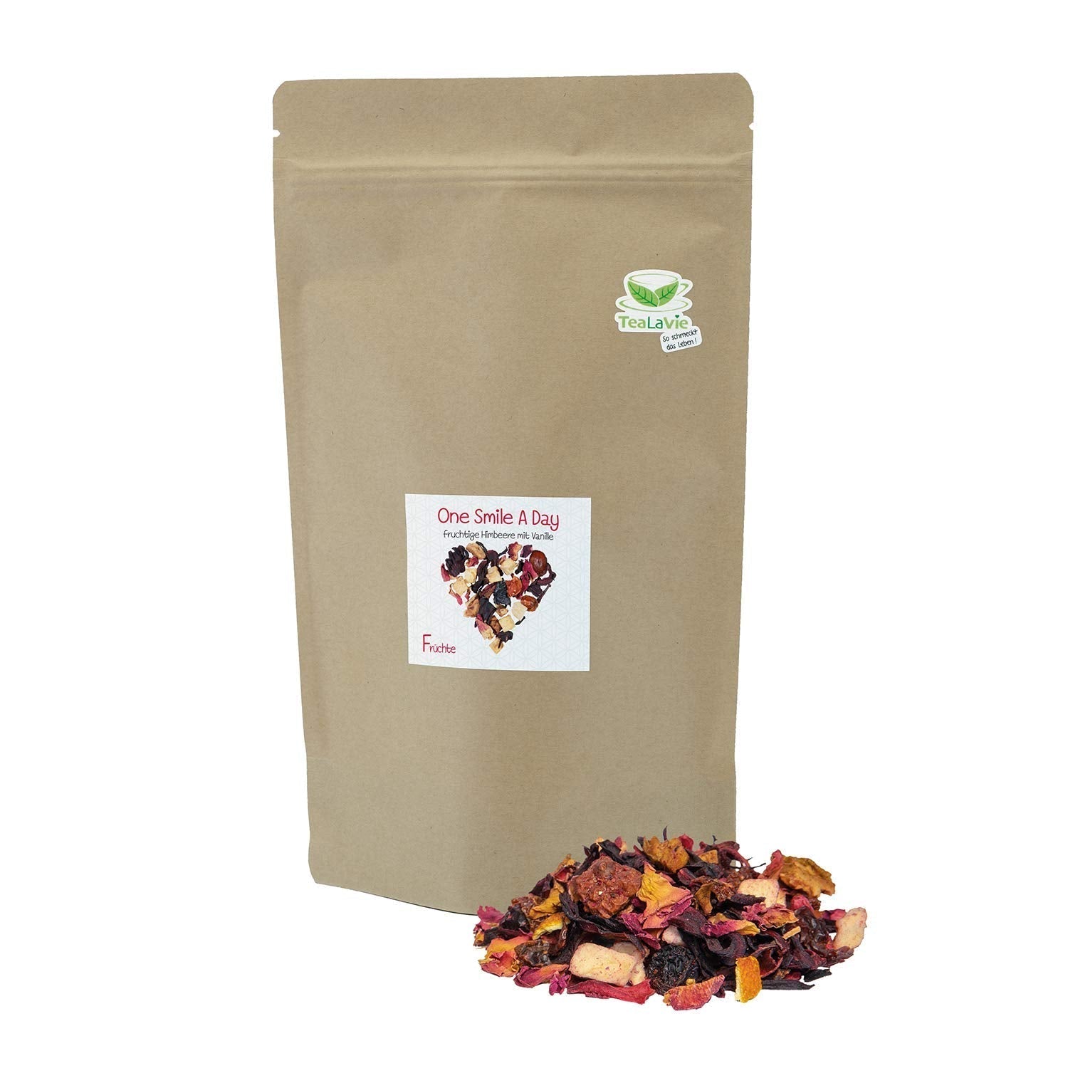 Tealavie - Té para niños sin azúcar - Fresas silvestres y ruibarbo (200 g) Tealavie Fruit - Té de frutas a granel