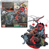 EPOCH Games - Jurassic World Trembling Volcano 7509 Juego de mesa de juguete de dinosaurio para niños a partir de 4 años