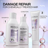 Redken Acidic Bonding Shampoo Concentrado para cabello teñido, 300ml Redken Ducha y baño