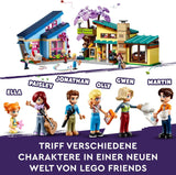 LEGO Friends Casa familiar de Olly y Paisley, casa de muñecas con figuras y accesorios, casa de dos pisos y casa en el árbol, regalo creativo para niñas y niños 7+ 42620 Juegos de construcción Besuche den LEGO-Store