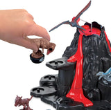EPOCH Games - Jurassic World Trembling Volcano 7509 Juego de mesa de juguete de dinosaurio para niños a partir de 4 años