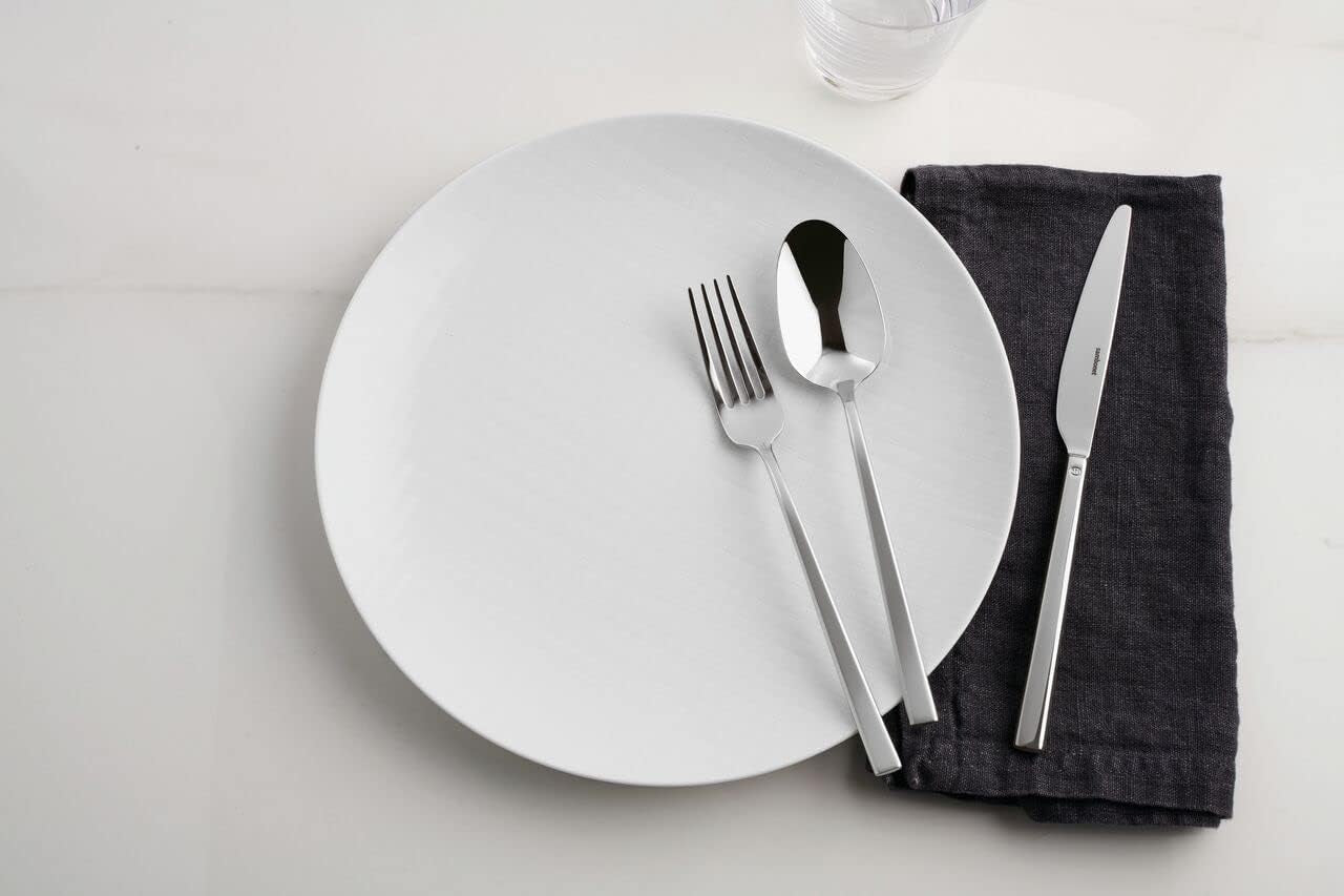 Sambonet 52562-N2 Rock acero inoxidable - Juego de cubiertos monoblock en acero inoxidable 18/10 Cocina Naty Shop