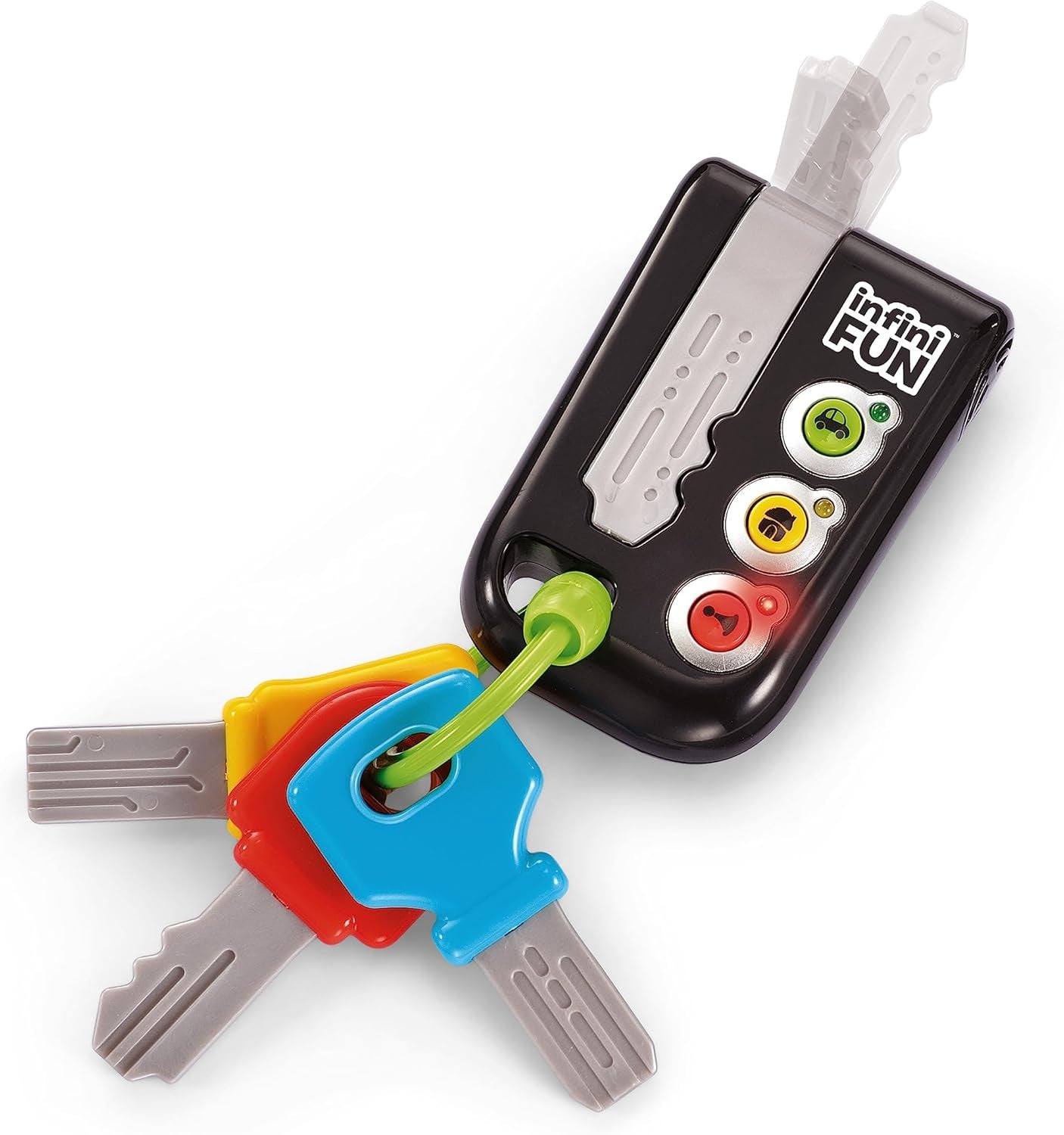 My Duo High-Tech Phone + Key: un teléfono y una llave muy realistas. - Juguete para múltiples proyectos de aprendizaje a partir de 12 meses Bebe Naty Shop Toys