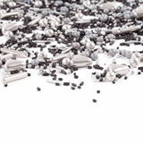 Streusel Glück Black Beauty, Mix Sprinkles Silver - Negro, 90 gramos Sprinkles Naty Shop
