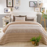 Sancarlos Manta Spring 1 color crema para camas de 105 cm de ancho Edredones y edredones Naty Shop Color crema Cama de 105 cm de ancho