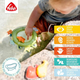 Red de baño Fehn rana - Juguete de baño para bebé para la bañera - Juguete de agua flotante para divertirse en el baño - Juguete de baño para bebés y niños pequeños a partir de 0 meses Baby Toys Naty Shop