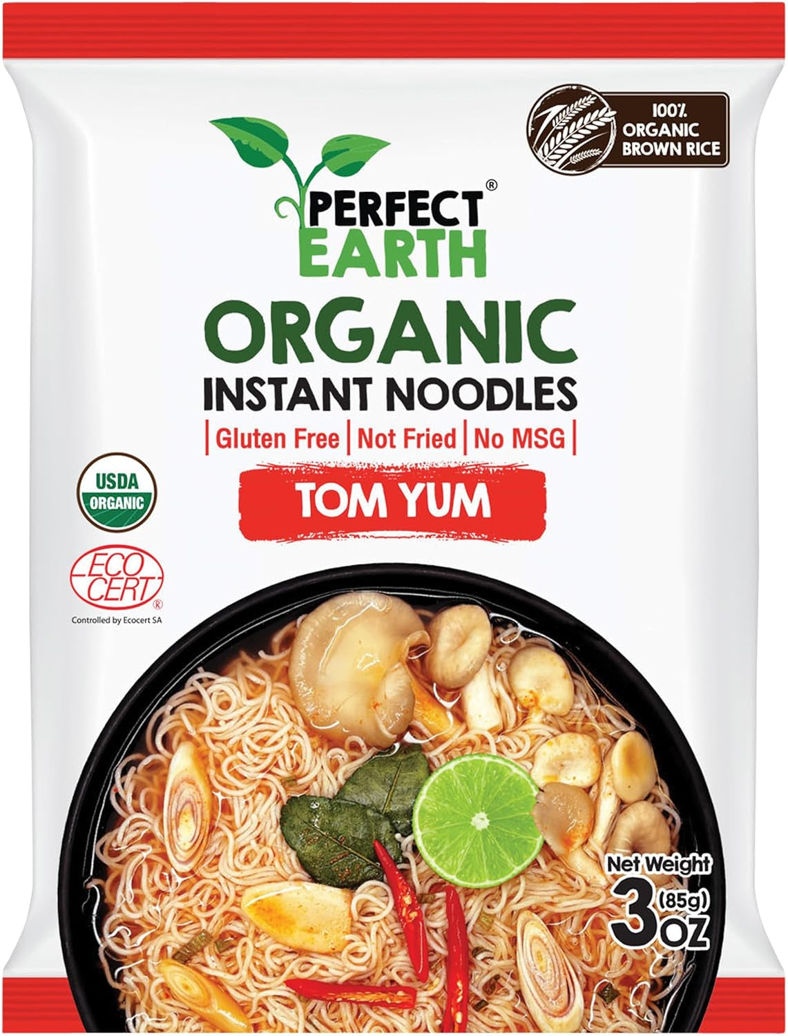 Fideos instantáneos orgánicos Tom Yum - 1 x 85 g