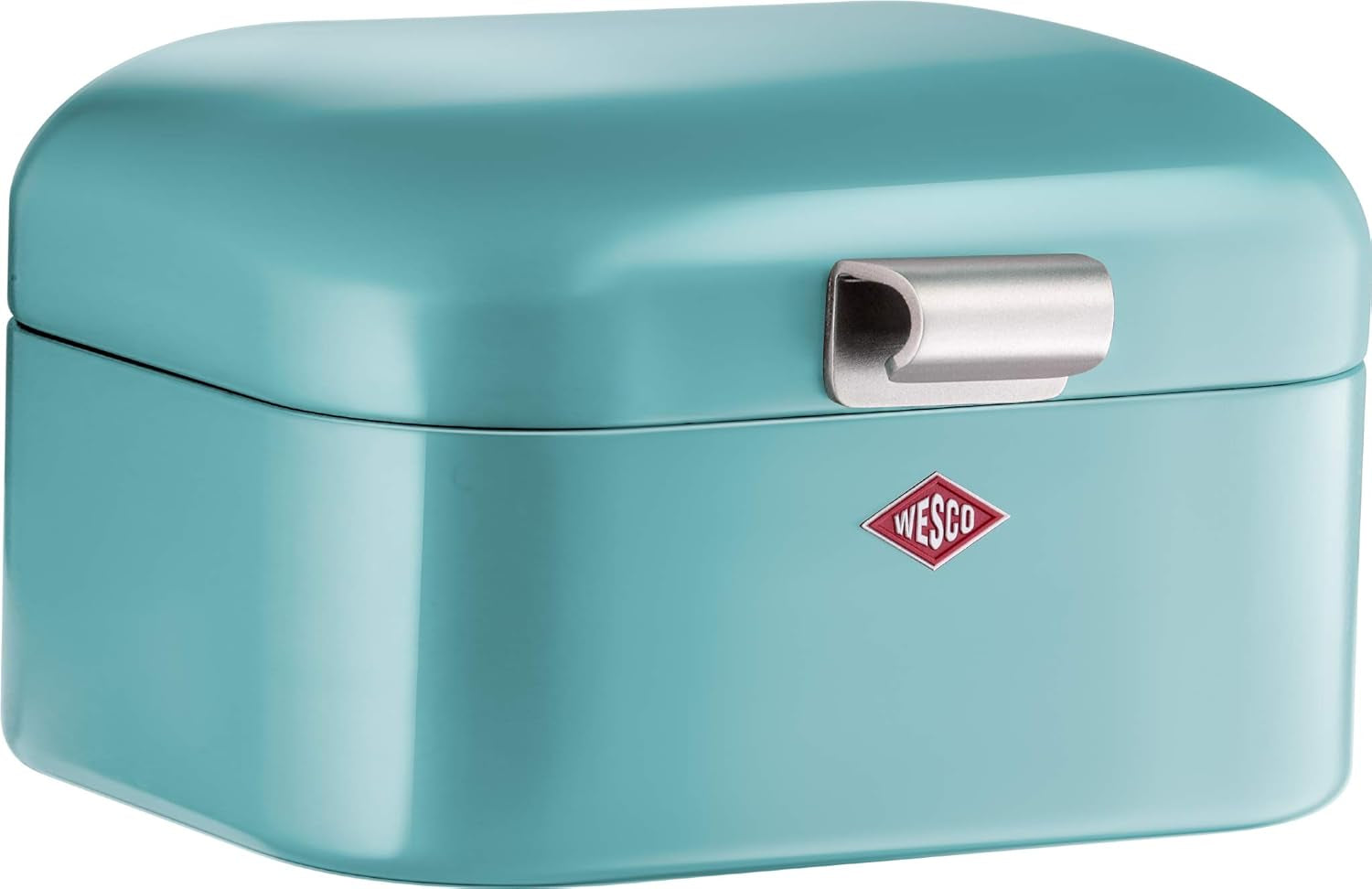 Wesco 235 001 Panera Mini Grandy 17 x 18 x 12 cm (largo/ancho/alto) rosa, acero inoxidable Cajas para guardar alimentos Naty Shop Turquesa