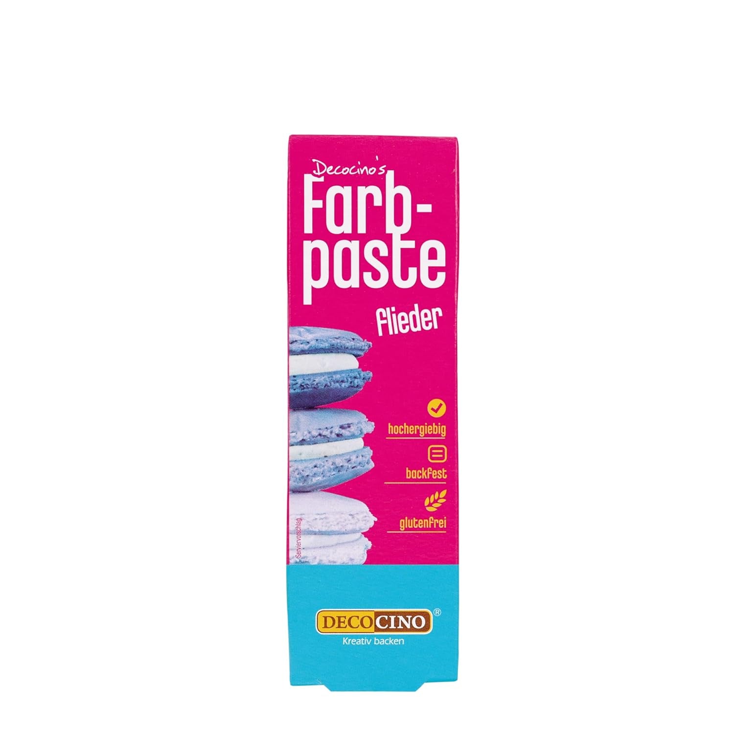 Pasta colorante rosa DECOCINO - 20 g - Colorante alimentario, ideal para colorear tartas, fondant y cremas - Sin ácidos grasos azoicos ni gluten