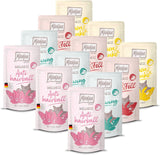 MjAMjAM - Comida húmeda premium para gatos - Wellness Pack Carne de vacuno, paquete de 12 (12 x 125 g), sin cereales y con carne extra