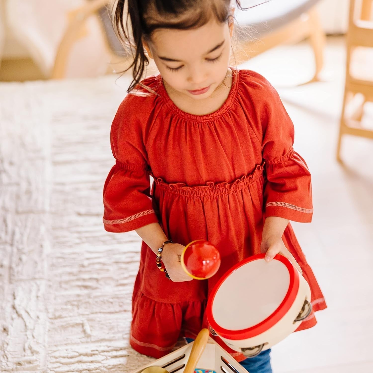 Melissa & Doug Una banda en una caja | Juguetes educativos | Juguetes musicales para niños | 3+ | Regalo para niño o niña Naty Shop Baby Toys