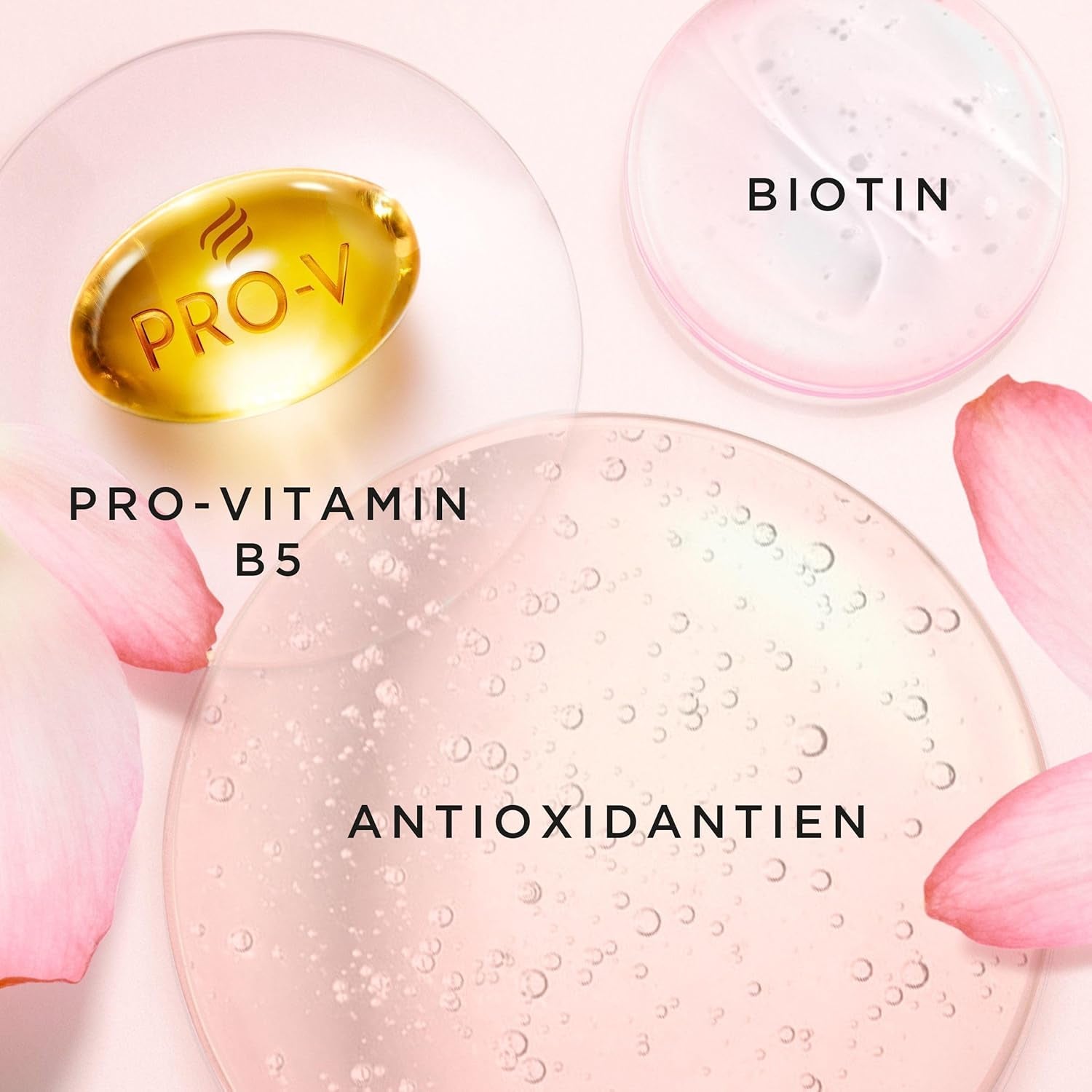 Pantene Pro-V Champú espesante elevador y volumen con biotina, sin silicona Pantene Shower & Bath