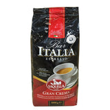 Kafffe, Bar Italia Espresso, gran crema (1 kg, bolsa), paquete de 1