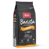 Melitta Barista Classic Crema, café en grano entero 1kg, Ungemahlen, Kaffeebohnen für Kaffee-Vollautomat, medium Röstung, Stärke 3, Verpackung kann varieren