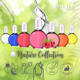 LALILL Aceite para cutículas de uñas 75Ml - Himbeere Nagelpflegeöl - Nagelöl Pflege Für Nägel Nagelhaut - SPA Maniküre Naildesign Hände - Vegano - Con pipeta
