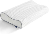 BedStory Almohada de Espuma viscoelástica, Almohada de Soporte para el Cuello Ajustable en Altura, Almohada ergonómica, Almohada para Dormir de Lado para Dormir boca arriba y boca abajo (60 x 36 x 12/10 cm)