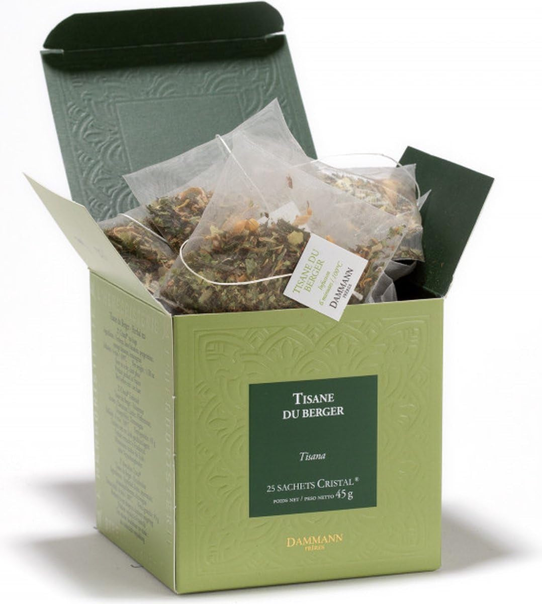 Té de hierbas Dammann Tisane Du Berger 25 sobres Kristal