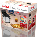 Tefal Family Pro Access 4.0L, 3000 Watt, semiprofesional, con aceite, depósito de aceite extraíble, tecnología de zona de refrigeración Electrodomésticos Naty Shop