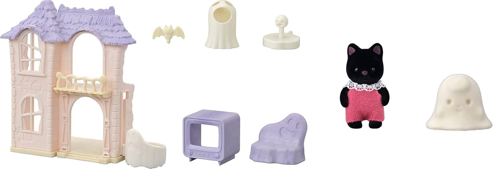 Sylvanian Families 5542 Spooky Haunted House - Juego de casa de muñecas Casas de muñecas Naty Shop