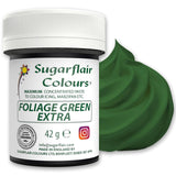 Colorante alimentario verde de follaje concentrado Sugarflair Max, colorante alimentario de mazapán y fondant altamente concentrado, colorante en pasta concentrado Max - 42 g