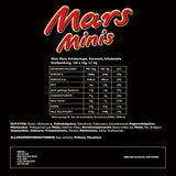 Barras de chocolate Mars Minis | Paquete de chocolate a granel | caramelo | 150x18g