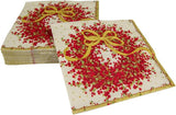 8070C Servilletas de papel de tres capas, 20 piezas, 25 x 25 cm, Pepperberry