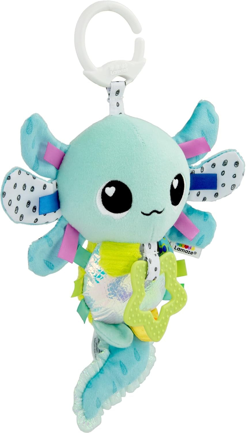 LAMAZE Alise Axolotl - Juguete para cochecito Clip & Go - Juguetes sensoriales para bebés - Juguetes de aprendizaje temprano para bebés de 0 a 6 meses - Diseñados por expertos para recién nacidos - Regalos para baby shower Bebe Naty Shop Toys Título predeterminado