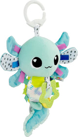 LAMAZE Alise Axolotl - Juguete para cochecito Clip & Go - Juguetes sensoriales para bebés - Juguetes de aprendizaje temprano para bebés de 0 a 6 meses - Diseñados por expertos para recién nacidos - Regalos para baby shower Bebe Naty Shop Toys Título predeterminado