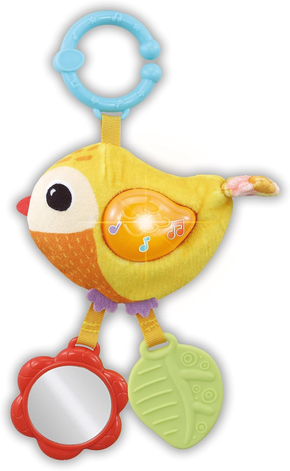 VTech Baby - Set de regalo Amigos de los animales del bebé - Set de juguetes con libro de tela, pájaro cantor y sonajero de cebra - De 0 a 24 meses Juguetes para bebés Naty Shop