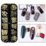 Kit de 8 cajas de strass para decoración de uñas, juego de strass para decoración de uñas, Nagel Kunst Strasssteine ​​​​Gems Perlen Edelsteine ​​​​Bunt Pferdeaugen Strass para Nageldesign Zubehör con 1 pinzetten y 1 Strass Picker para bricolaje