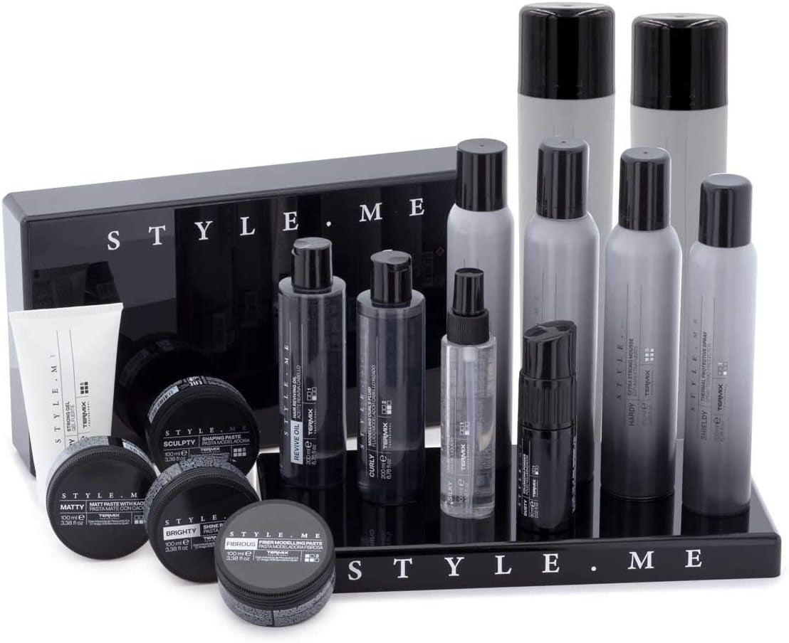 Style.Me spray desenredante Producto para desenredar el cabello. Producto desenredante instantáneo de Termix. Fórmula enriquecida con aceite de ricino. Tamaño: 200 ml. Naty Shop productos para desenredar el cabello