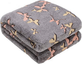 Kanguru Colcha Resplandor Manta Que Brilla En La Oscuridad Manta De Mariposa Manta Suave 130X150Cm Colcha De Sofá Luminosa. Manta infantil que brilla en la oscuridad, gris Camas y mantas Besuche den Kanguru-Store Título predeterminado
