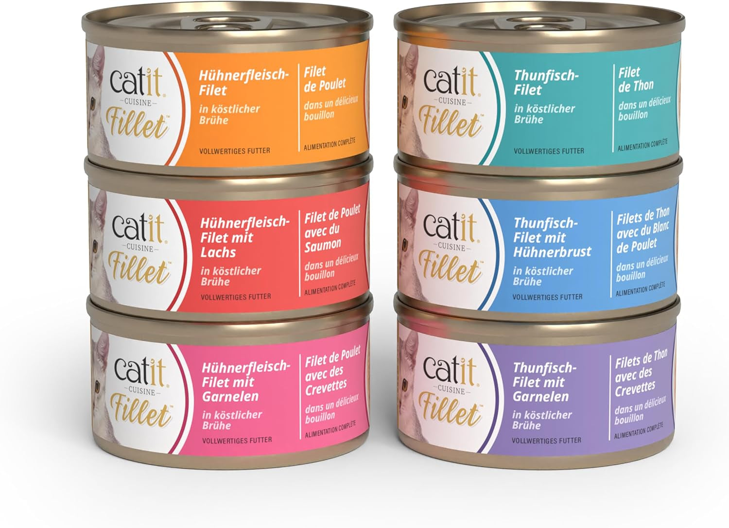 Catit Cuisine - Filete de Atún con Pechuga de Pollo al Köstlicher Brühe, 75g