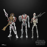 Star Wars Black Series Magna Raider, Super Battle Droid, Jedi Battle Droid: Survivor Action Figures 3-pack, Escala 15 cm Figuras de acción Naty Shop