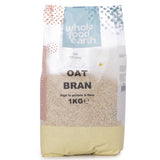 Salvado de avena estabilizado Wholefood Earth 2 kg | Sin OGM | Rico en fibra