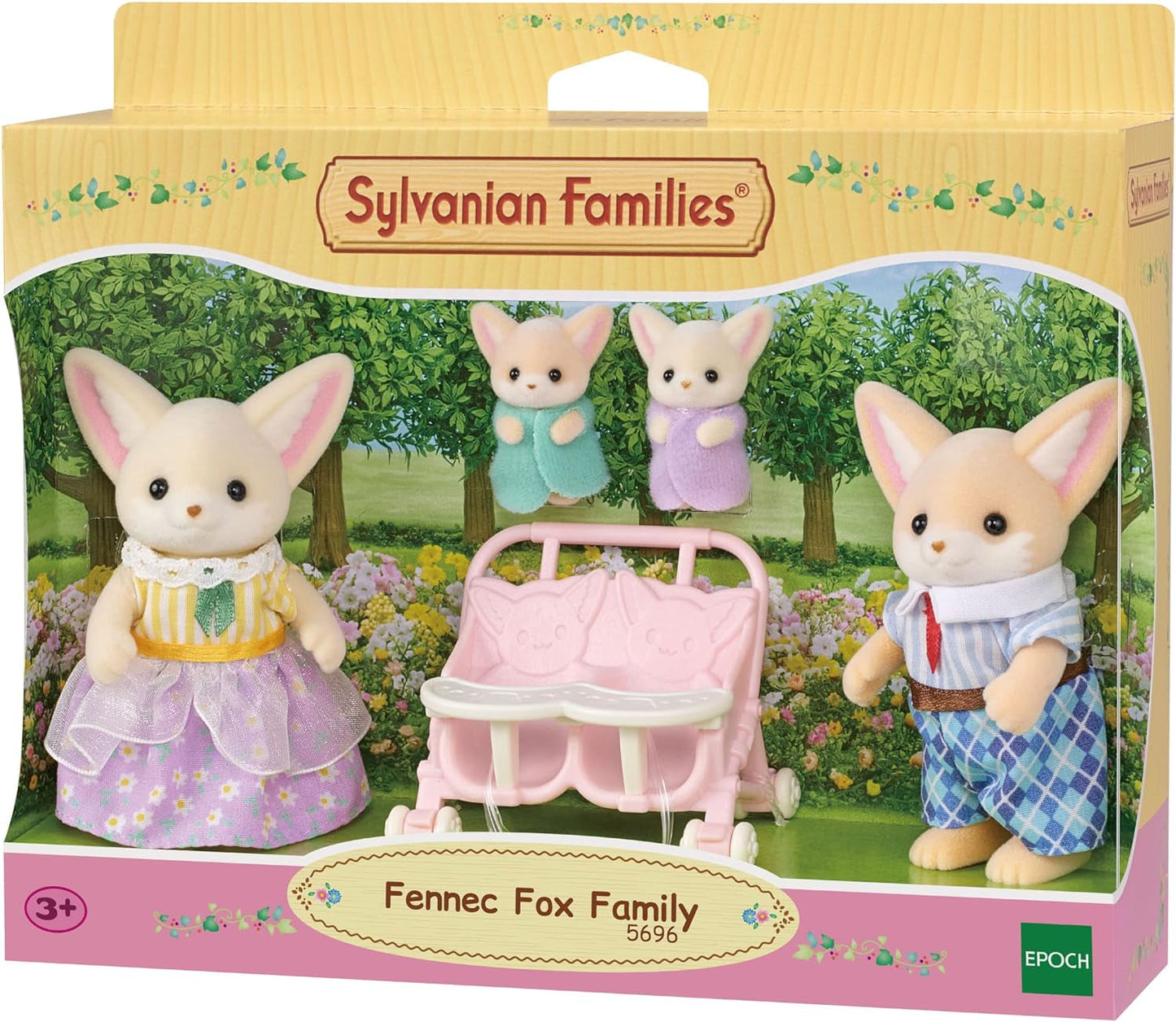 Sylvanian Families L5696 Familia del Zorro del Desierto