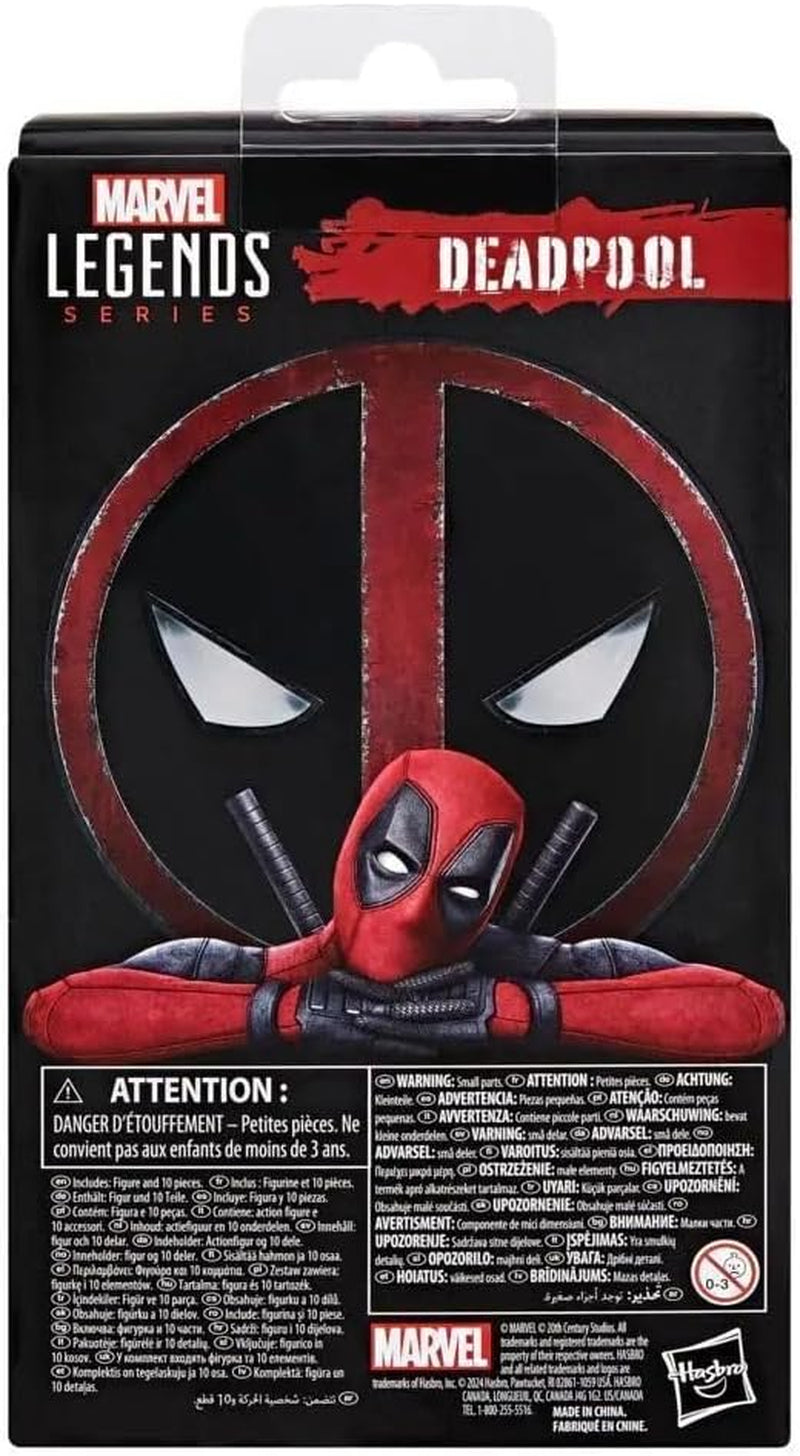 Marvel Legends Series Deadpool Deadpool 2 Figura de acción coleccionable para adultos de 15 cm Figuras de acción Naty Shop